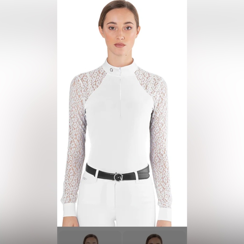 EGO7  Florentine Long Sleeve Shirt Tack N Rider Size Sm